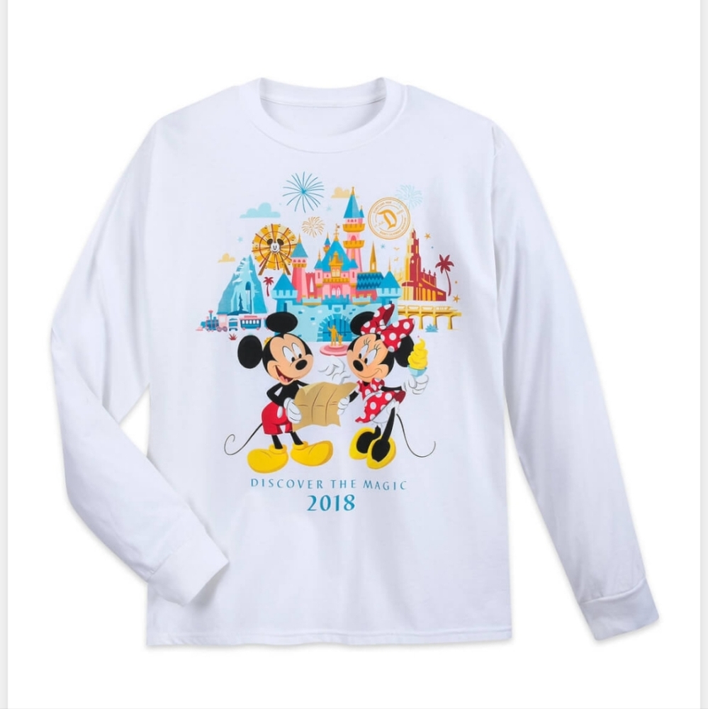 🆕️ Disney Discover the Magic Long Sleeve Tee - Picture 1 of 9
